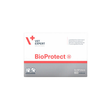 VetExpert Bioprotect Προβιοτικά Σκύλου και Γάτας σε Κάψουλες 60 caps